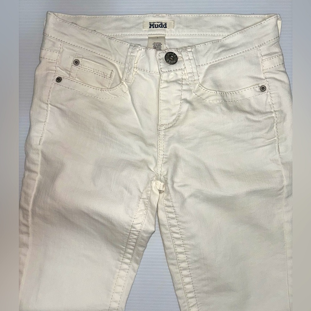 Mudd off white skinny jeans size 1